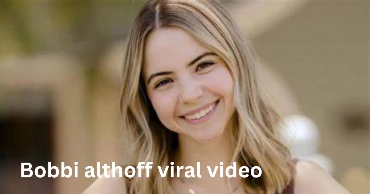 Bobbi althoff viral video